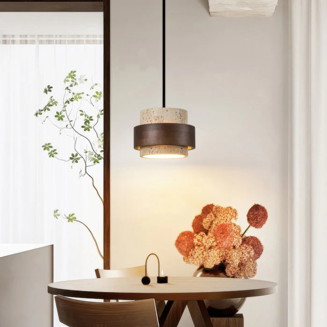 Retro Wabi Sabi Hanglamp Eettafel