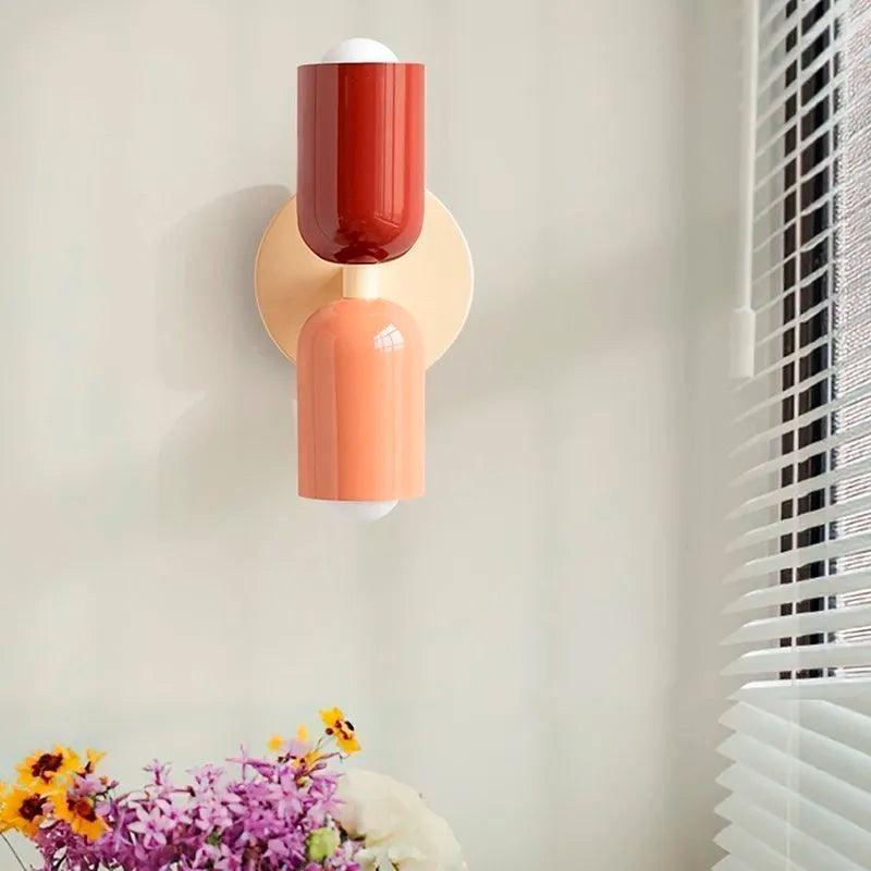 Dubbele Muurlamp in Noordse Stijl – Elegante Wandlamp voor Slaapkamer