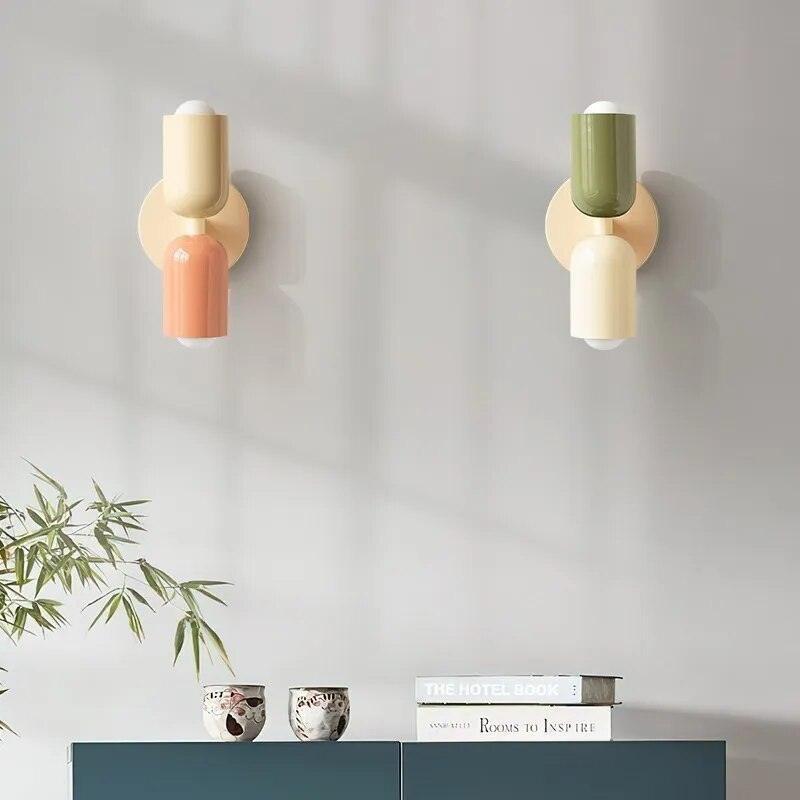 Dubbele Muurlamp in Noordse Stijl – Elegante Wandlamp voor Slaapkamer